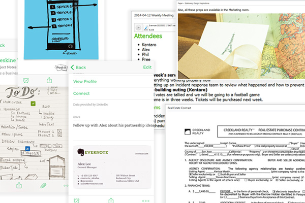 Note-Taking Features  with Evernote