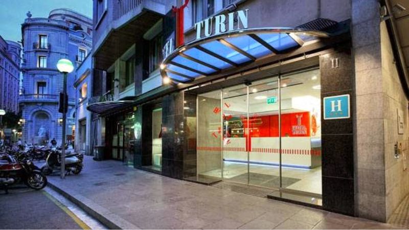 hôtel avec parking à Barcelone : Hôtel Turin Barcelona