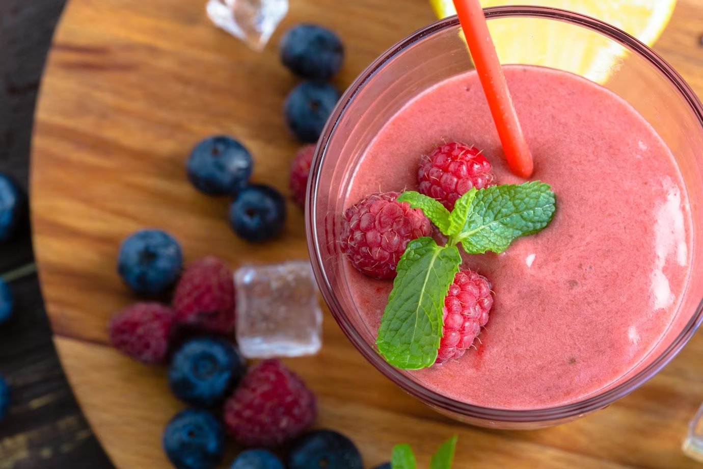 Frullato di guava e fragole: