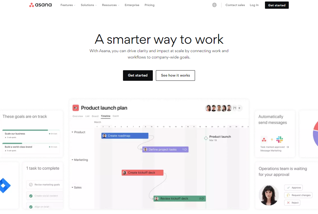 Asana: A Smarter way to work