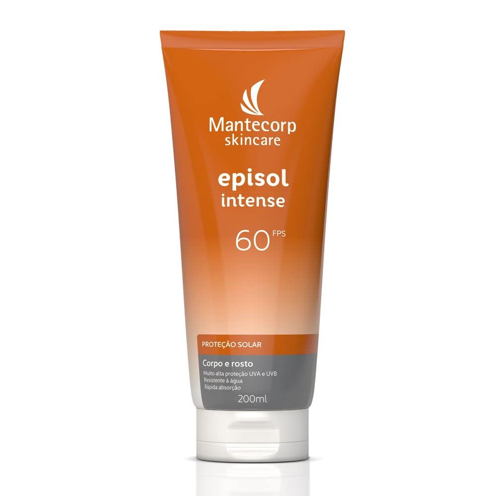 Episol Protetor Solar Intense Corpo e Rosto FPS60, Mantecorp Skincare
