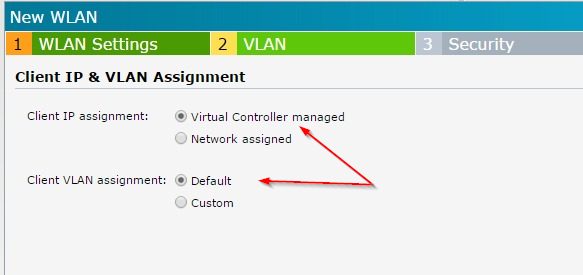 Aruba virtual controller