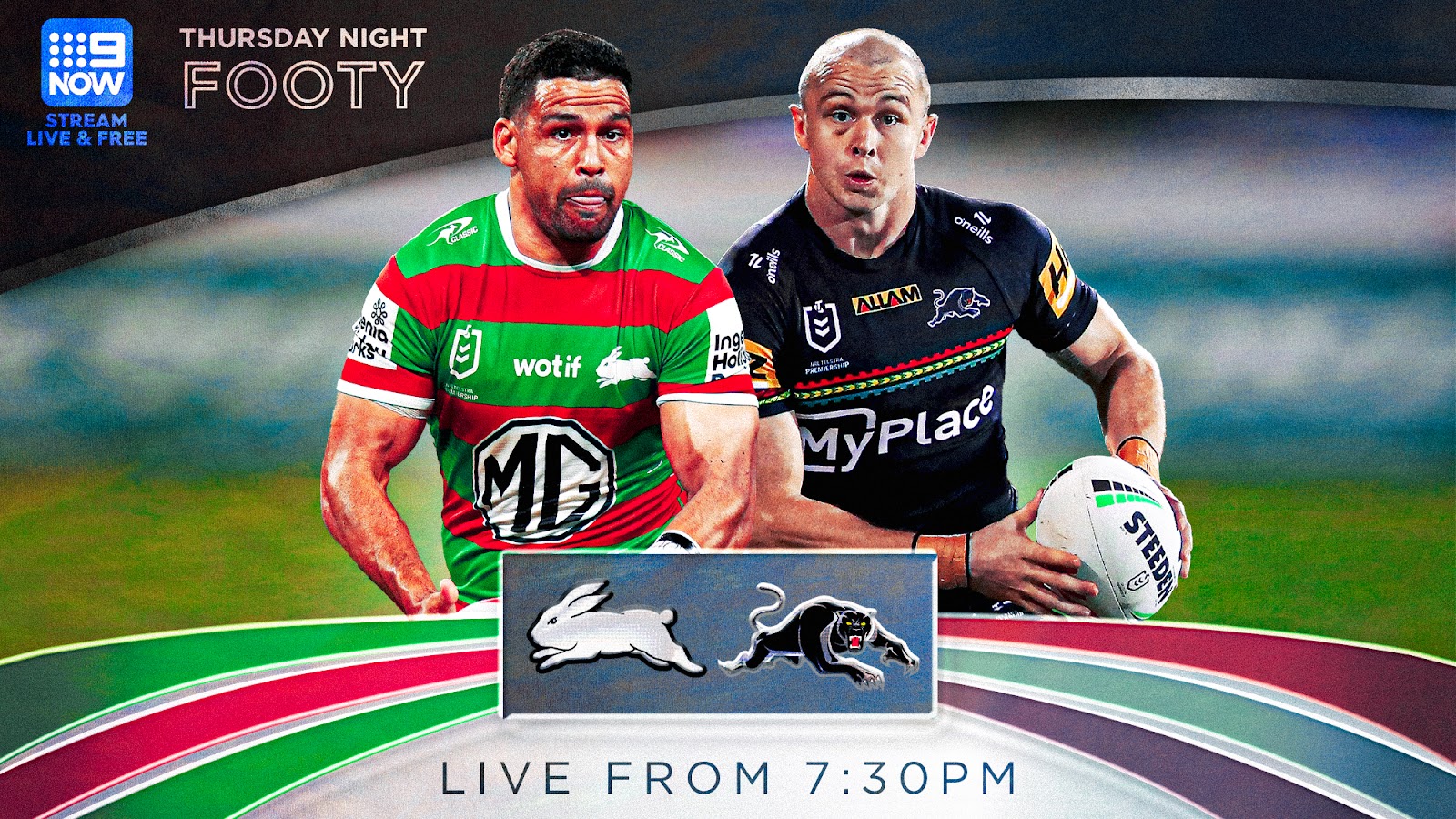 NRL Round 9 fixture on Channel 9