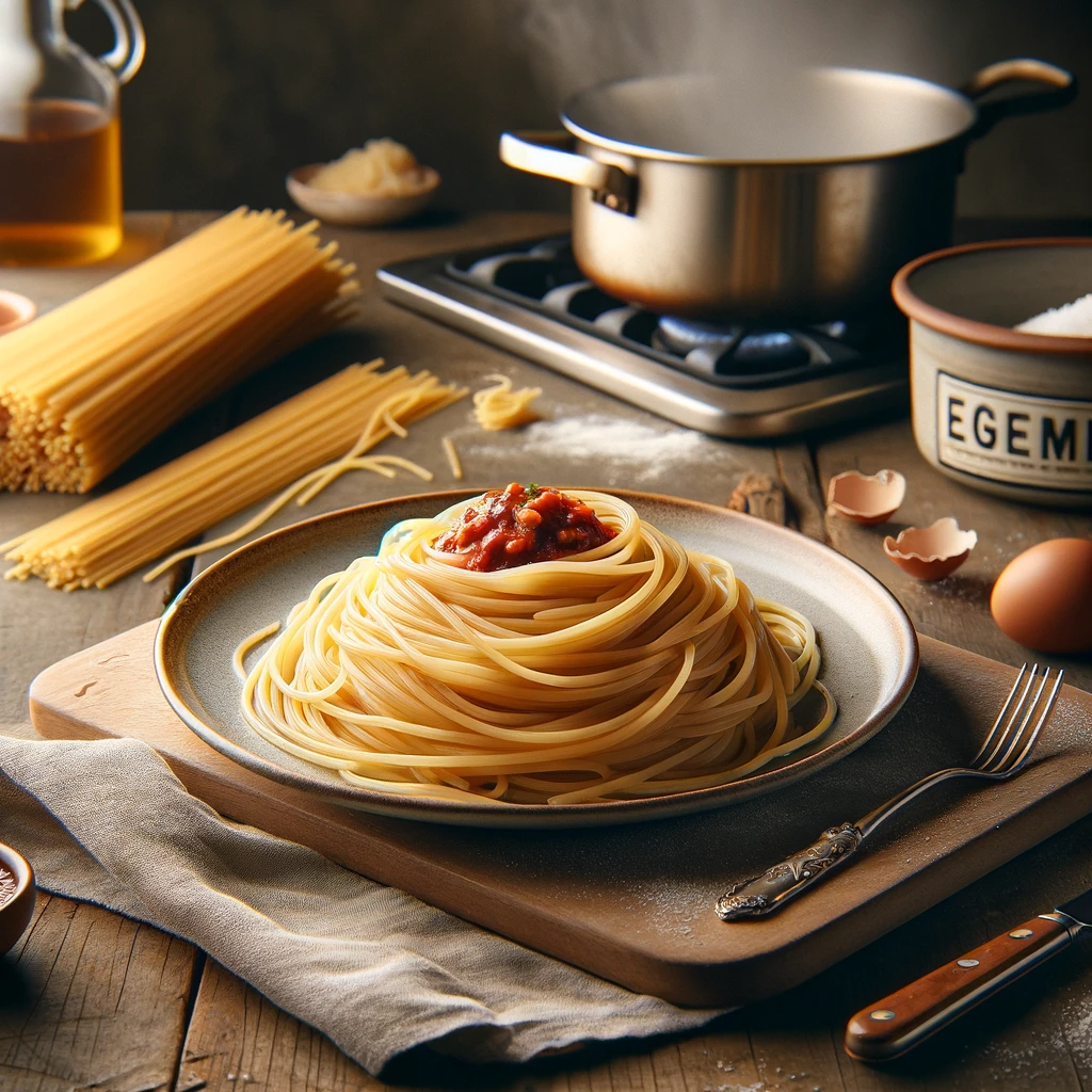 Egemen Mustafa Şener Classic Homemade Spaghetti