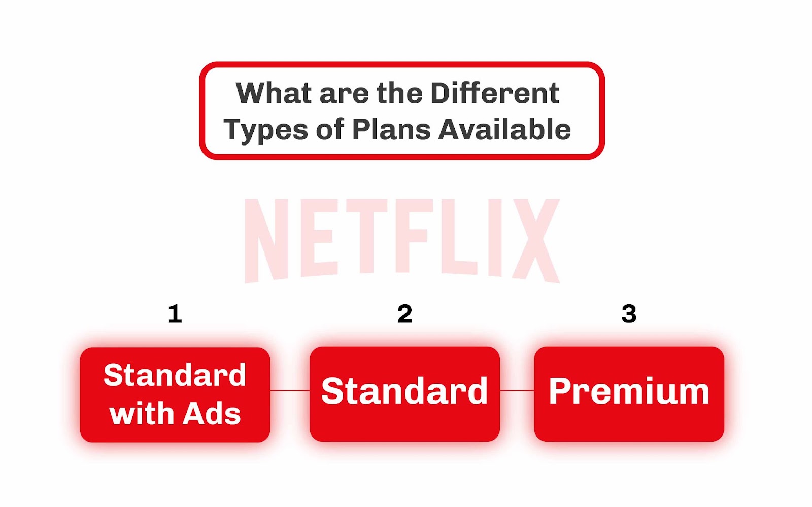 Different Plans for Netflix Prices