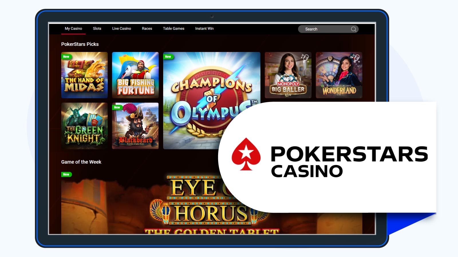PokerStars Casino – Best Low Wagering Free Spins Casino in the UK
