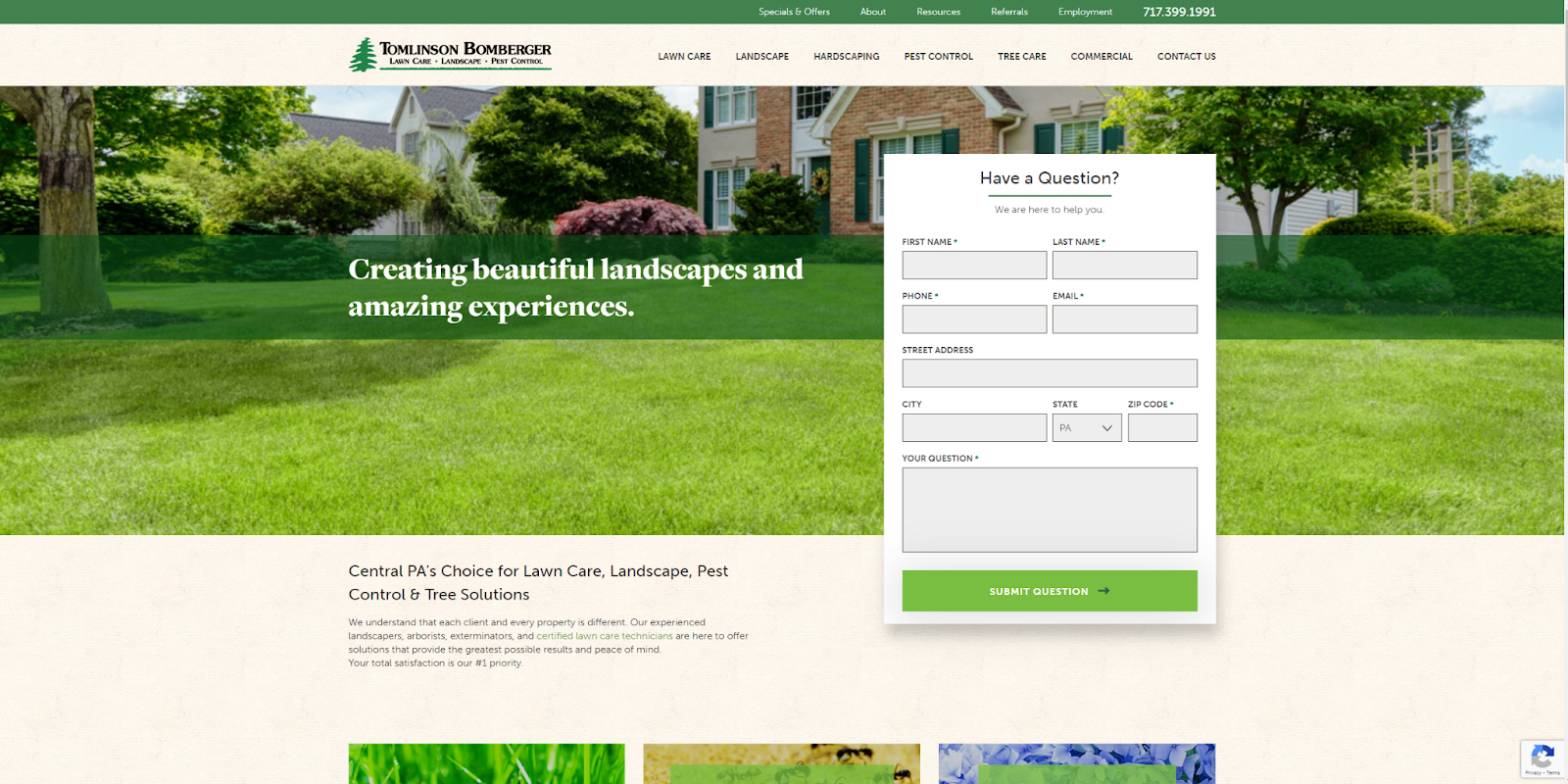 Best Landscaping Website #7