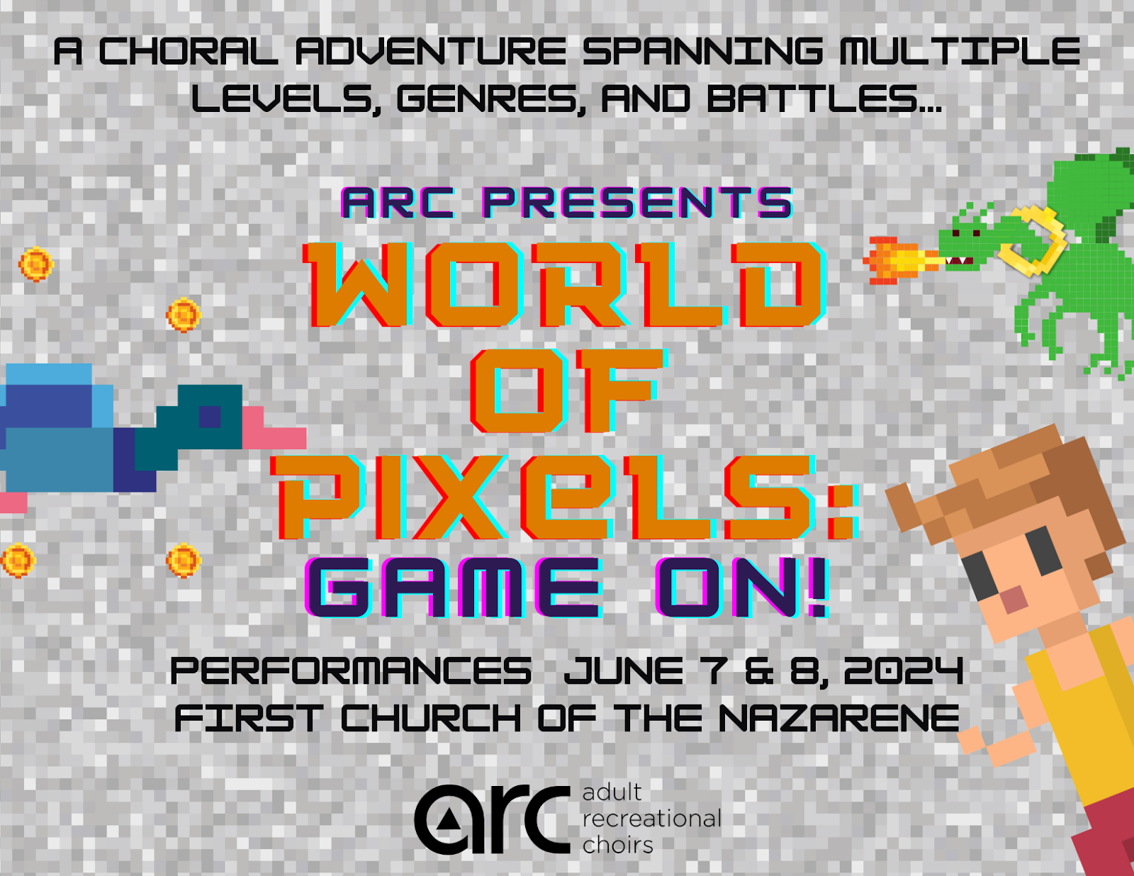 World Of Pixels: Game On! | archoirsorg