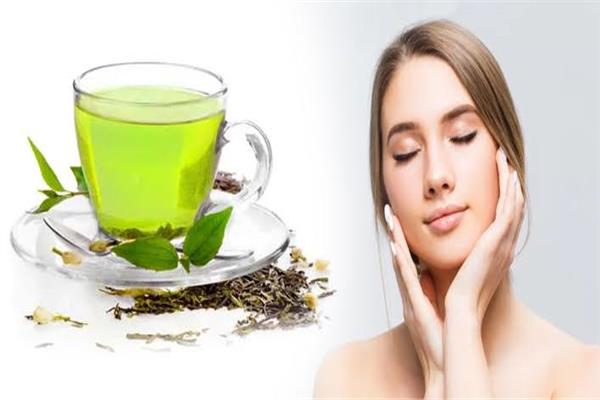 الشاي الأخضر وتحسين صحة البشرة