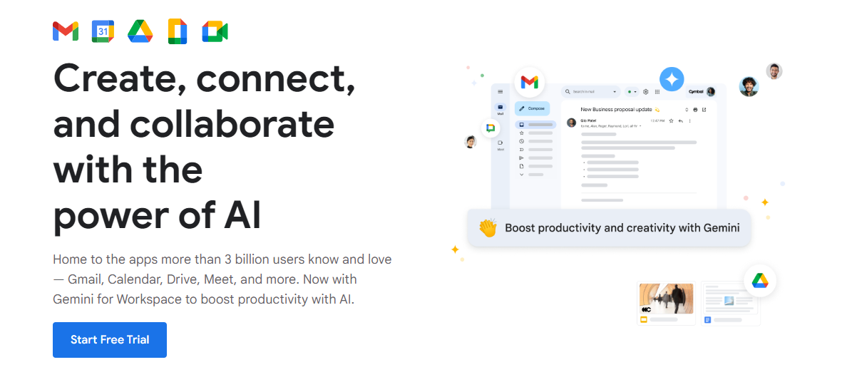 Google Workspace: Create, connect, and collaborate with the power of AI