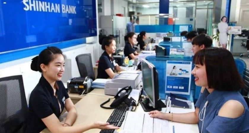 Giờ làm việc của ngân hàng Shinhan