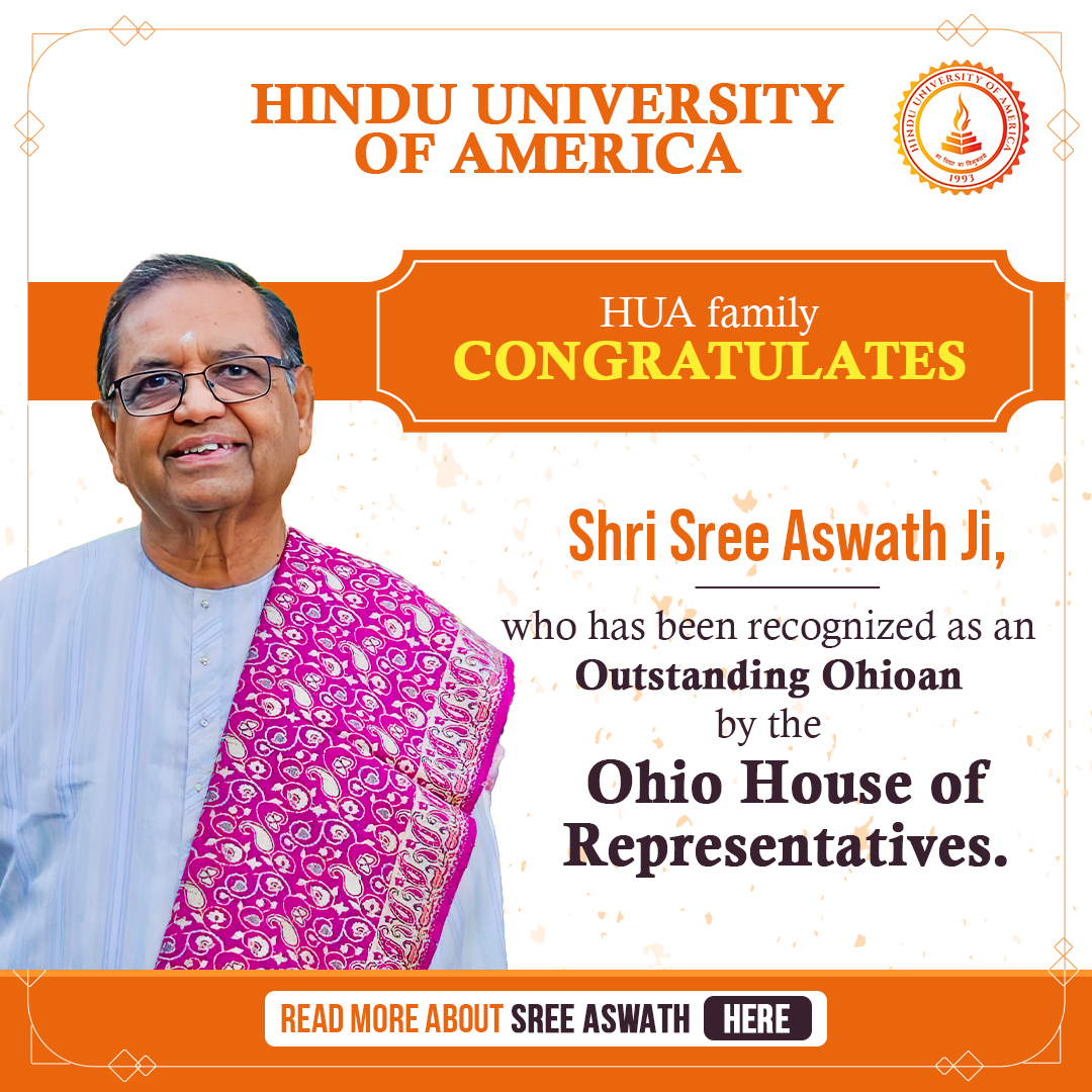 Read full post: Celebrating Our Faculty, Shri Sree Aswath ji's Recognition