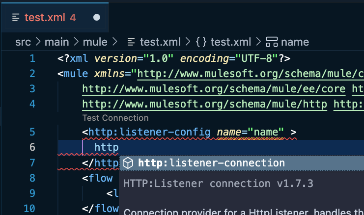 Suggestions when writing http inside the listener configuration