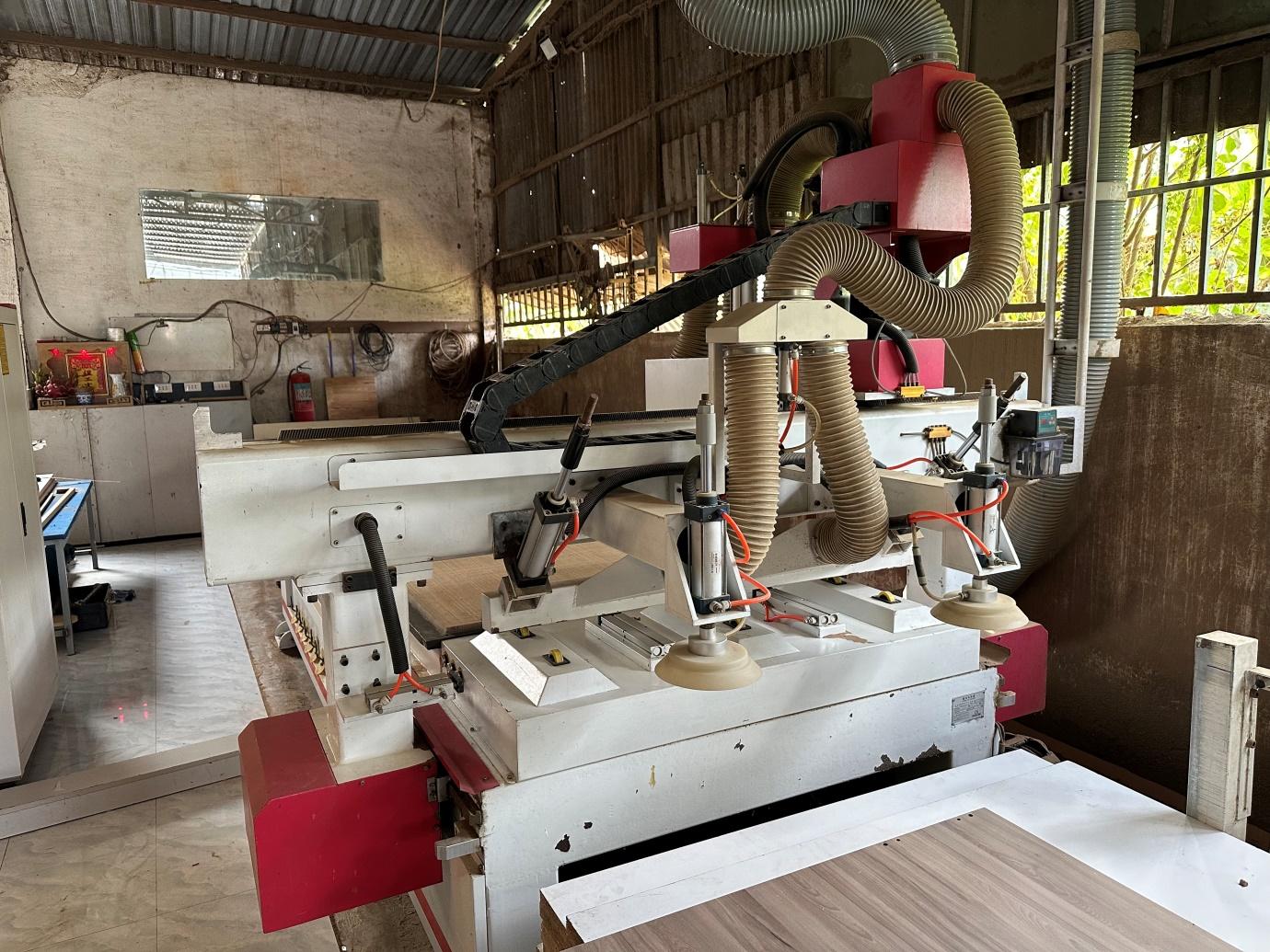 Xưởng gia công nội thất tại Nội thất Tiền Giang sở hữu những thiết bị hiện đại