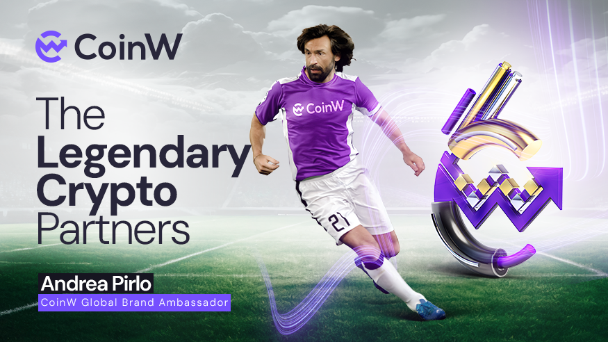 CoinW Elevates its Game: Welcoming Andrea Pirlo as Global Ambassador in Monumental Crypto Partnership