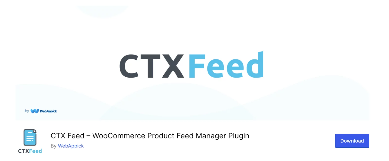 CTX Feed - WooCommerce Product Feed Manager Plugin