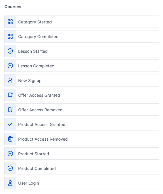 workflow triggers
