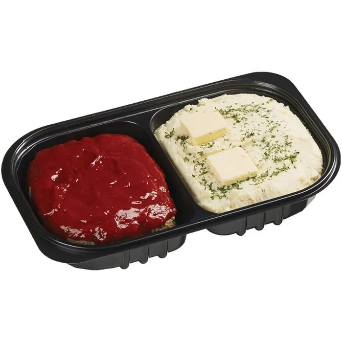 Costco Meatloaf and Mashed Potatoes