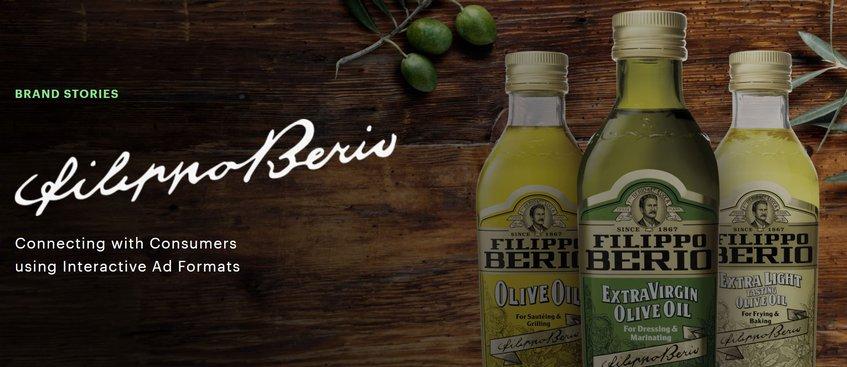 Hulu Interactive Campaign for Filippo Berio