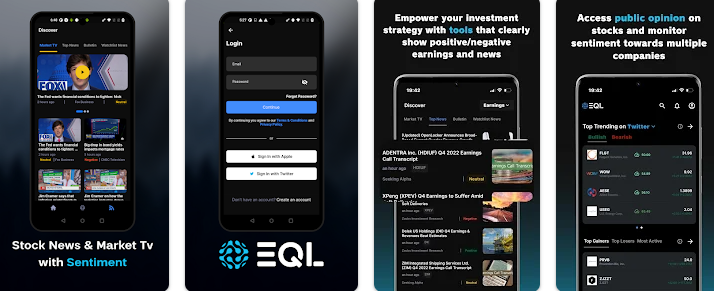 EQL Blockchain App