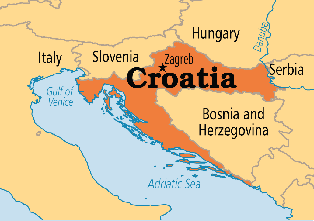 A map of croatia with black text

Description automatically generated