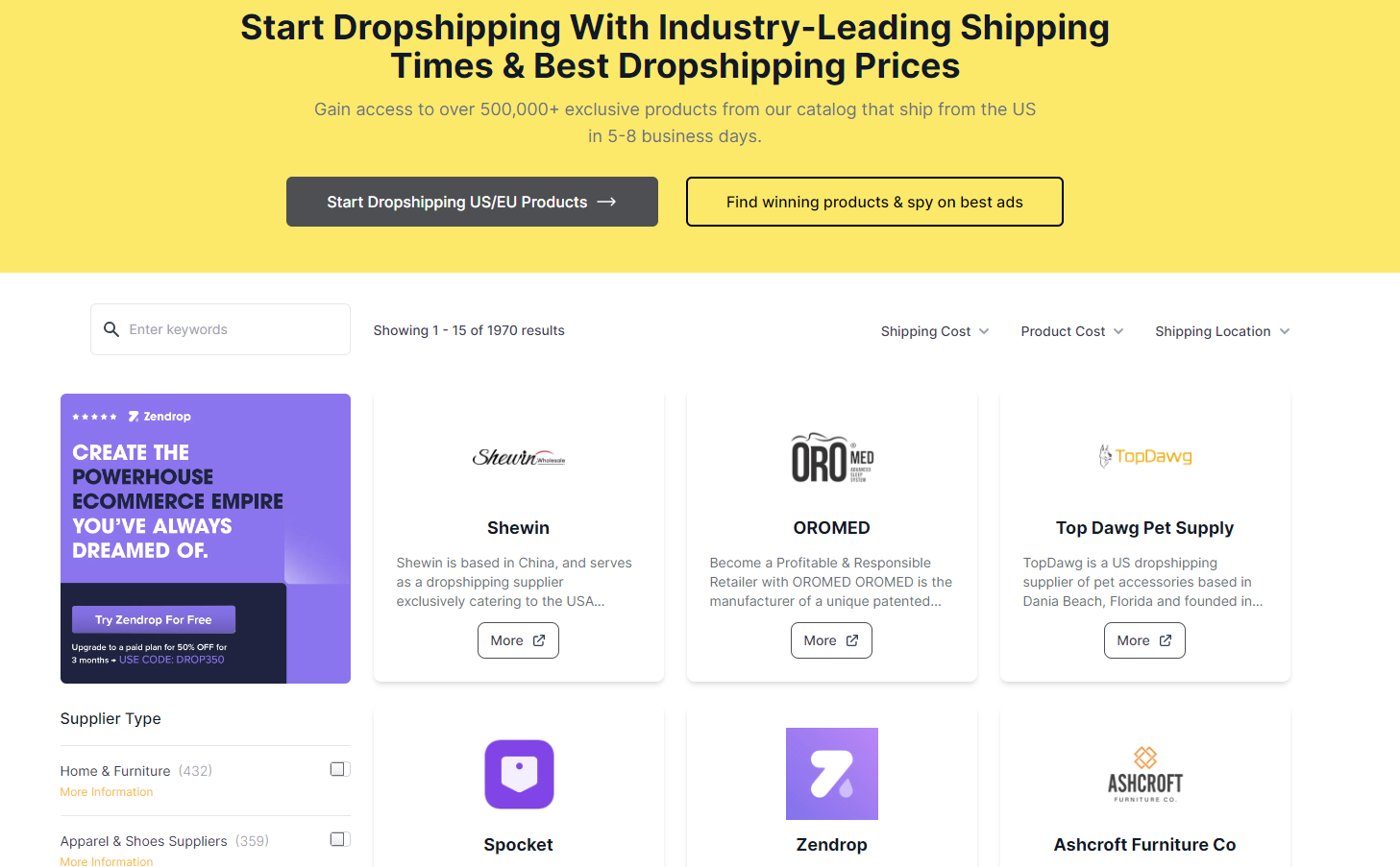 dropshipping.com suppliers