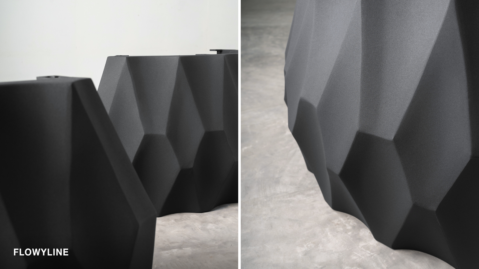 The powder coated finish makes it easy to clean the table legs