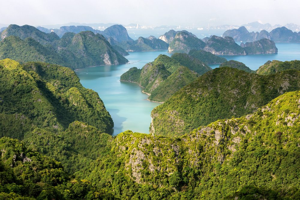 Cat Ba National Park for hiking in Vietnam