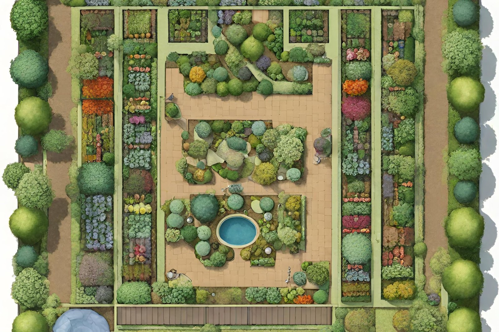 Garden layout