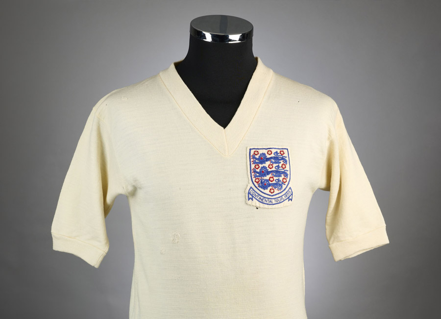 1955 Match-Worn England Shirt Sold For £8,000