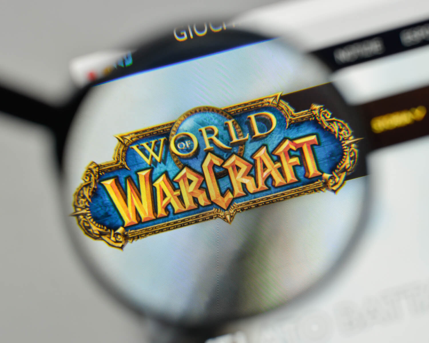 Logo of the World of WarCraft game