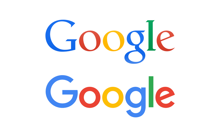 google logo changes