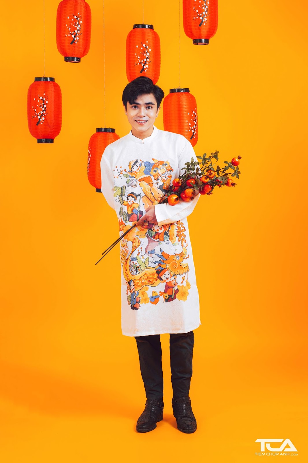 chụp ảnh đẹp với áo dài