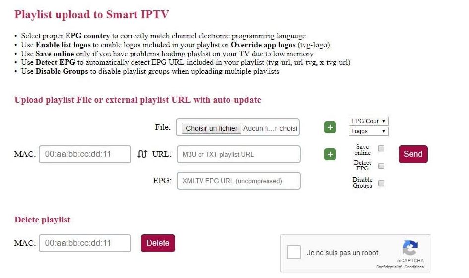 installeren op Smart IPTV