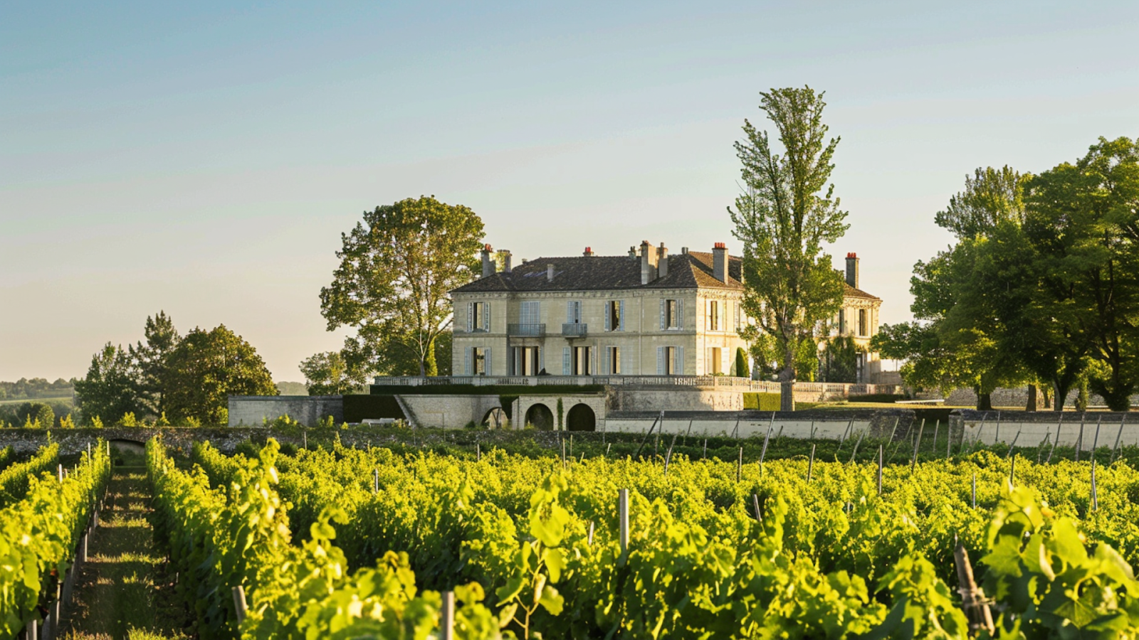 A vineyard in Bordeaux, France