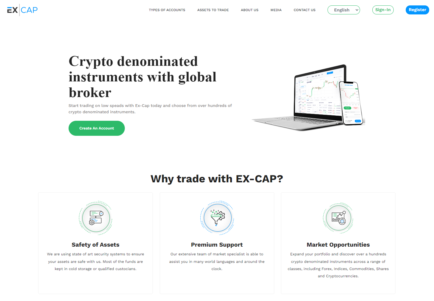 trade CDIs with Ex-Cap