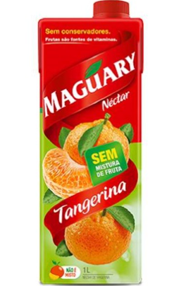 Suco de caixinha sabor tangerina Maguary