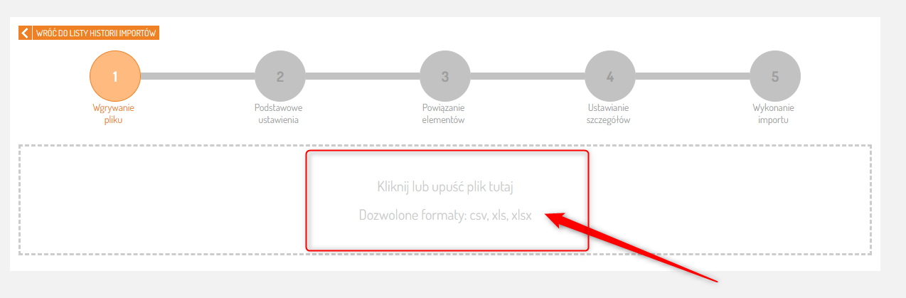 W jaki sposób przygotować plik do importu produktów?