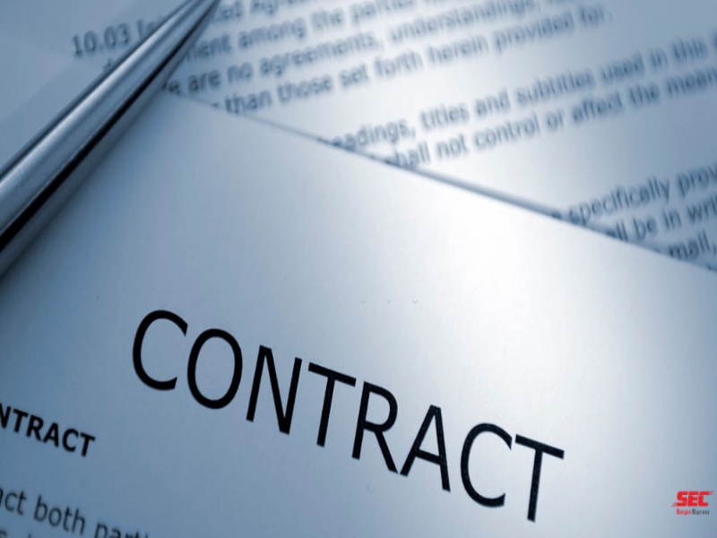 Bản hợp đồng là yếu tố quan trọng dẫn đến giao dịch thành công