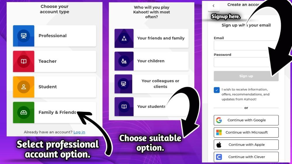 Kahoot Account For Family And Friends