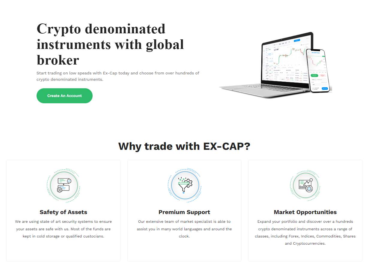 Ex-Cap and CDI trading