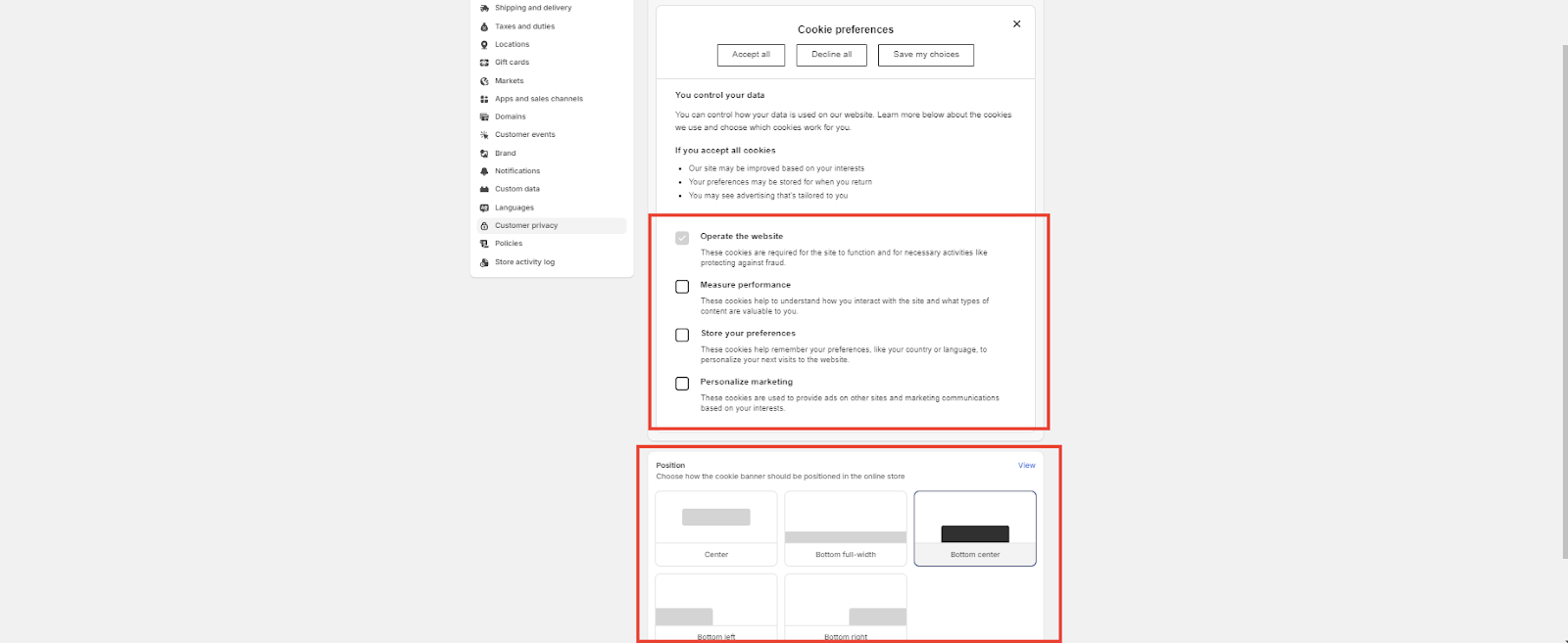 Consent Tracking