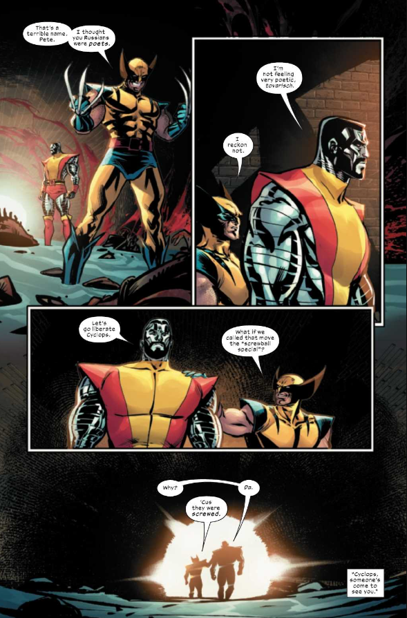 Wolverine and Colossus