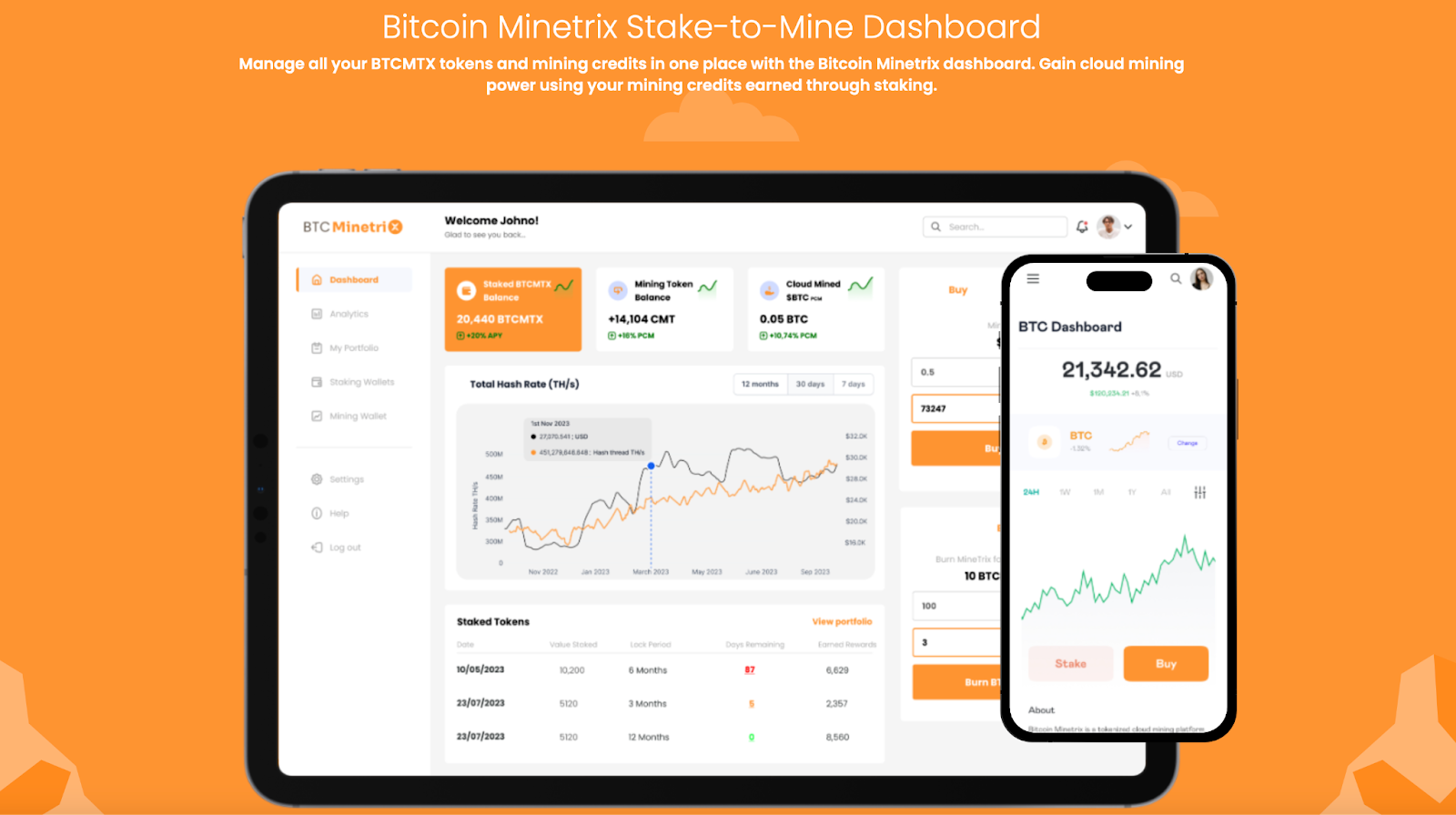 Bitcoin Minetrix Stake to Mine 