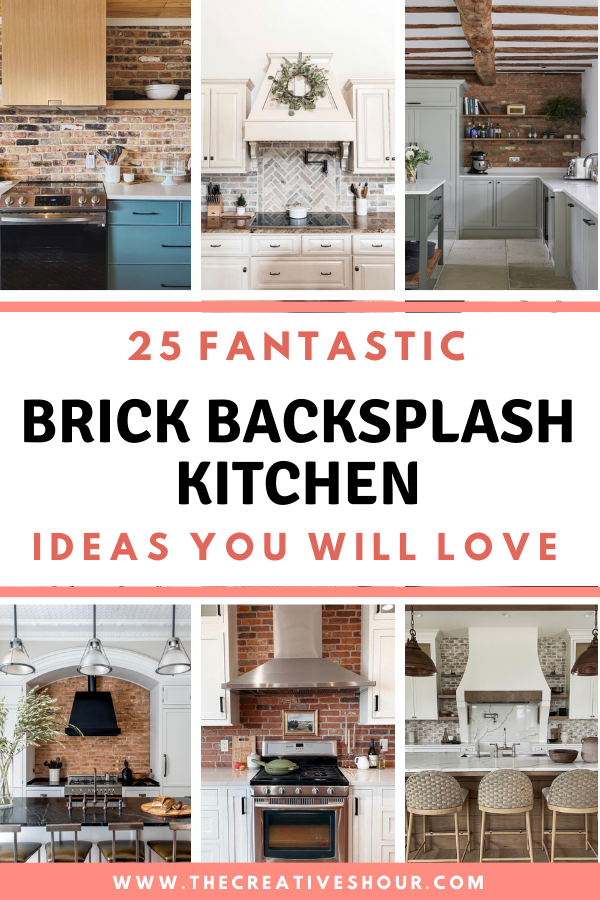 25 Classic Brick Backsplash Kitchen Ideas For A Rustic Feel