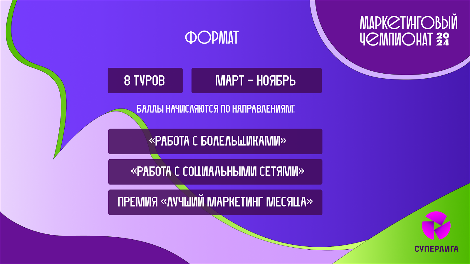 Стартовал третий сезон Маркетингового чемпионата Суперлиги , Изменения в  премии «Лучший маркетинг месяца», выбор приоритетной соцсети — рассказываем  об основных нововведениях третьего сезона., Женская футбольная Лига.  Официальный сайт