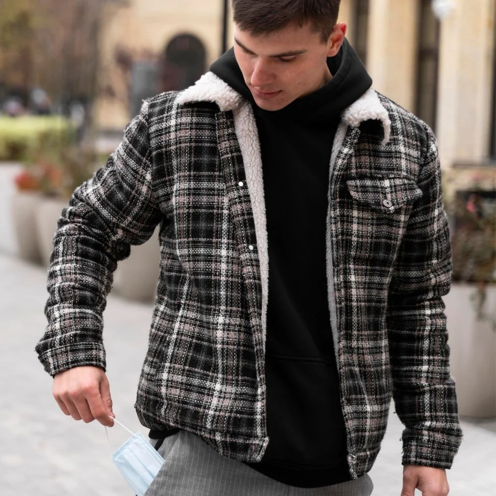 best outdoor use Men Flannel Jacket