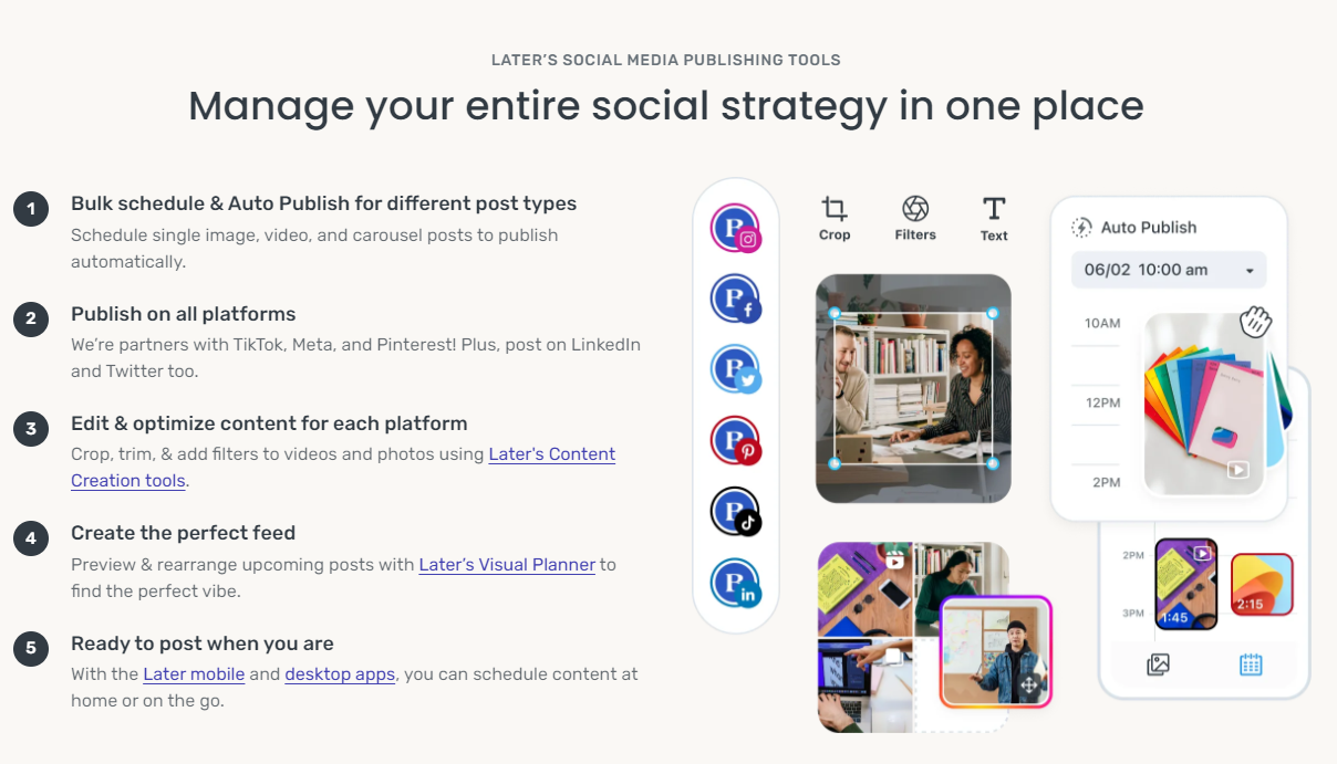 Manage your entire social strategy in one place