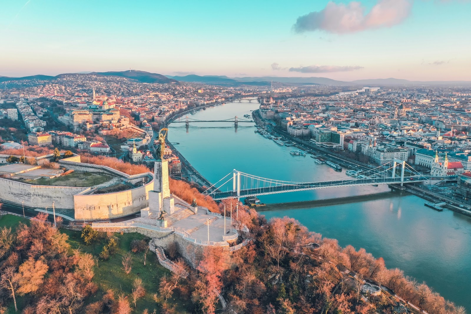 Admire the beauty of Budapest's skyline during your European river cruise.
