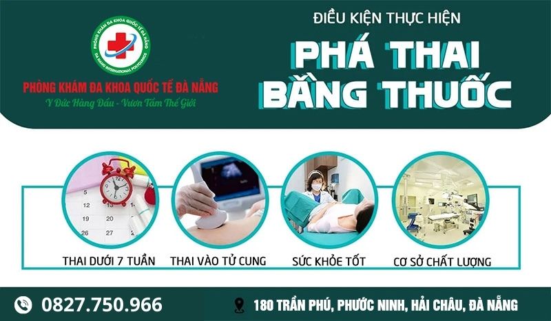 Điều kiện phá thai bằng thuốc